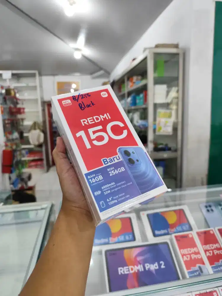 Hp redmi 15c ram 8/256