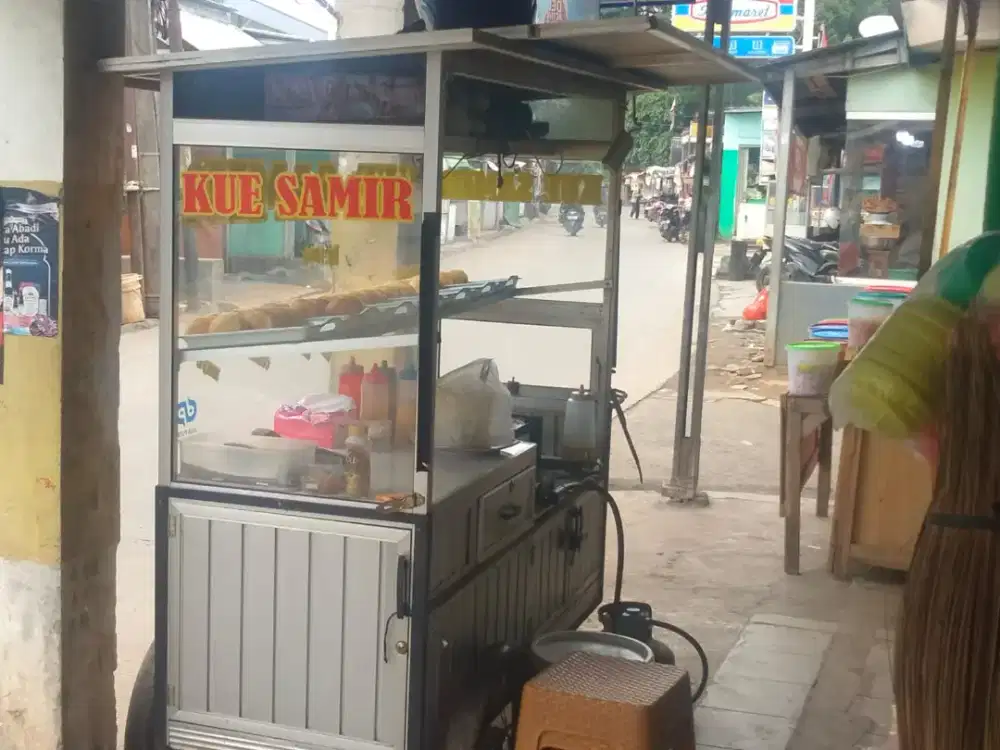 grobag almunium set alat2 usaha kue samir/ kamir