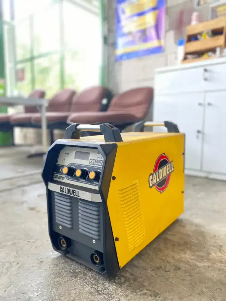 MESIN LAS BEKAS MMA 400A CALDWELL 3 PHASE IGBT LISTRIK INVERTER DC