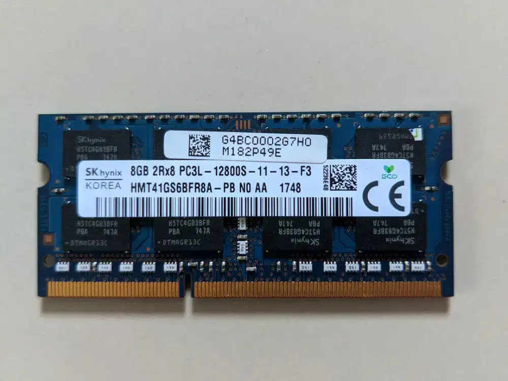 RAM sk hynix 8GB ddr3L untuk laptop
