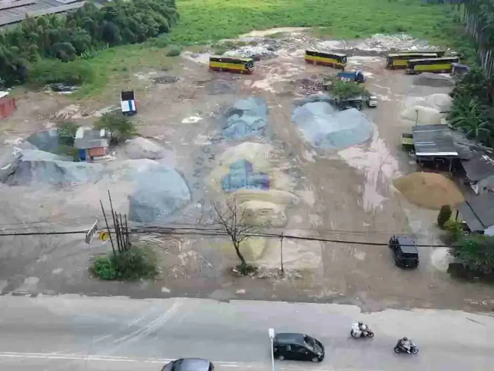Dijual Tanah Industri 4,4 Ha Dekat Tol Bitung – Akses Kontainer 40 Feet, Siap Bangun Pabrik!
