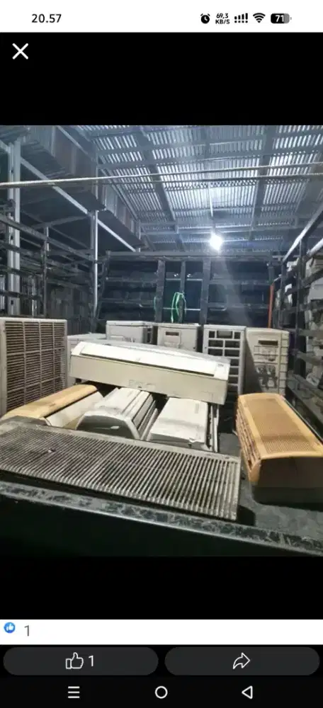 TERIMA AC BEKAS RUSAK
