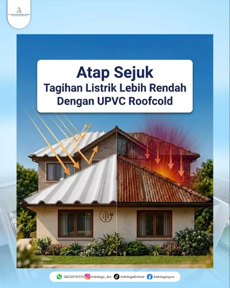 ATAP UPVC ALDERON MERK ROOFCOLD 860