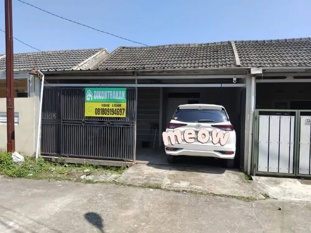 Di kontrakan 1 unit Rumah