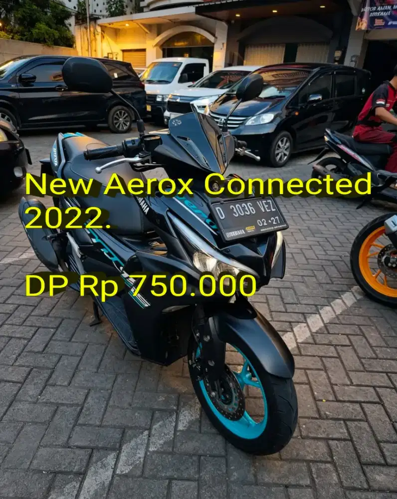 Aerox 2022. Pajak Panjang. Standar. Mulus. Original. Cash/Kredit/TT