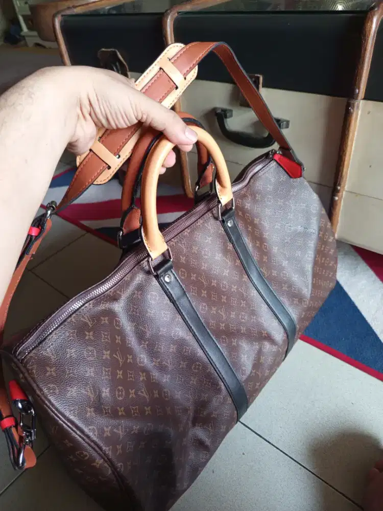 Travel bag Lv Virgil abloh
