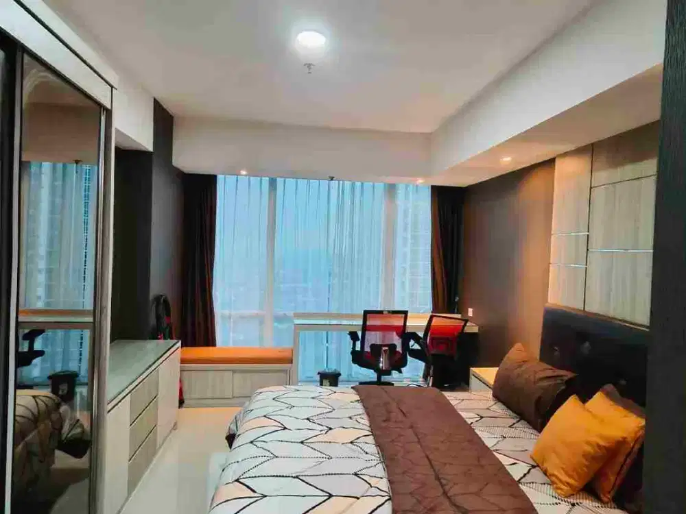 U Residence 1 apartment, furnish mewah, dekat kampus UPH dan connection supermal Karawaci