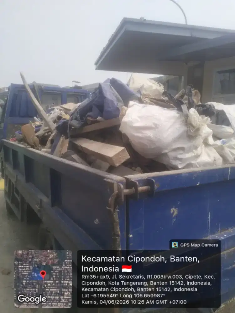 Jasa buang puing sampah
