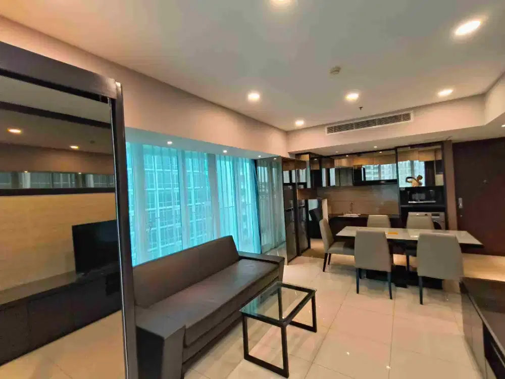 U Residence 3 apartment, type 2 bedroom dengan balcony, furnish mewah, dekat kampus UPH dan connection supermal Karawaci
