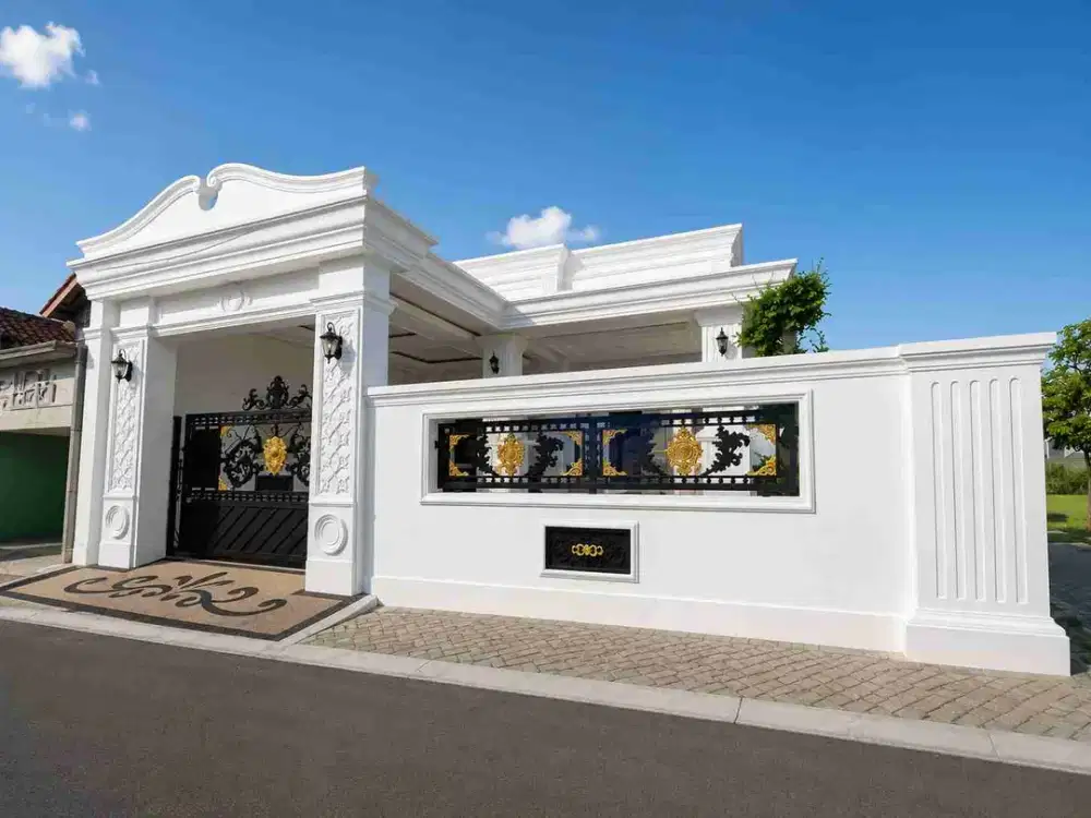 rumah mewah elegan semi furnish di kartasura dekat kampus UIN siap huni