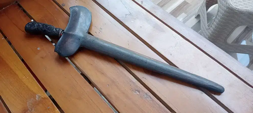 Keris pasopati tangguh mojopahit pamor sumber nyandang komplit