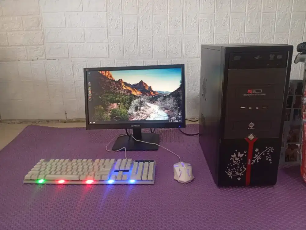 Pc core i5 3470, 10gb ram, monitor, roblox pb