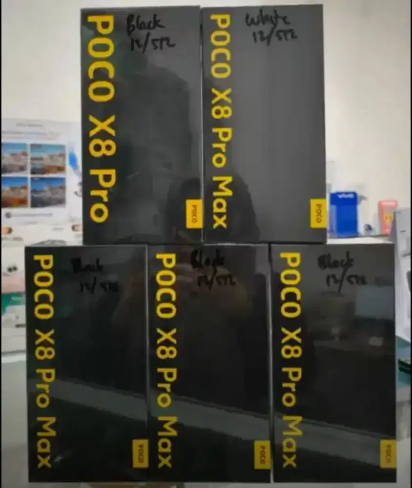 Xiaomi Poco X8 Pro Max 12/256 - 12/512 BNIB Garansi Resmi Indonesia