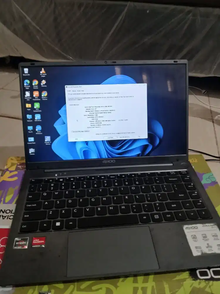 Axioo Hype 5 Ryzen 5 7430U RAM 8GB SSD 256GB Fullset