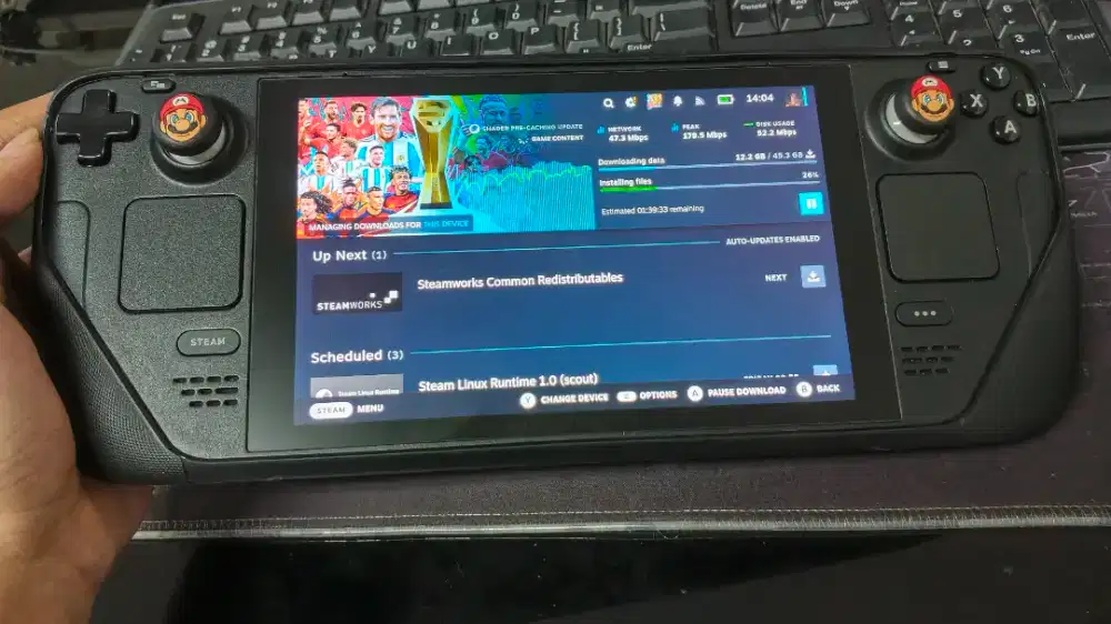Steam Deck LCD 64GB + MicroSD 512GB Fullset No Minus