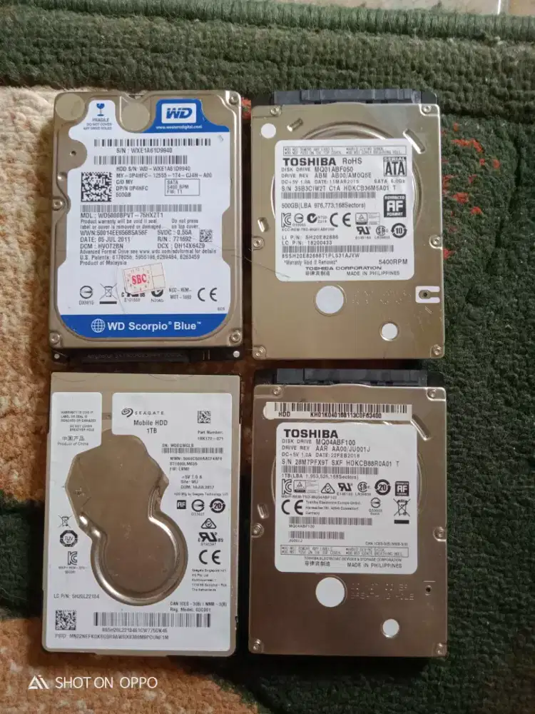 JUAL HDD LAPTOP 1TB CABUTAN LAPTOP SENTINEL 100