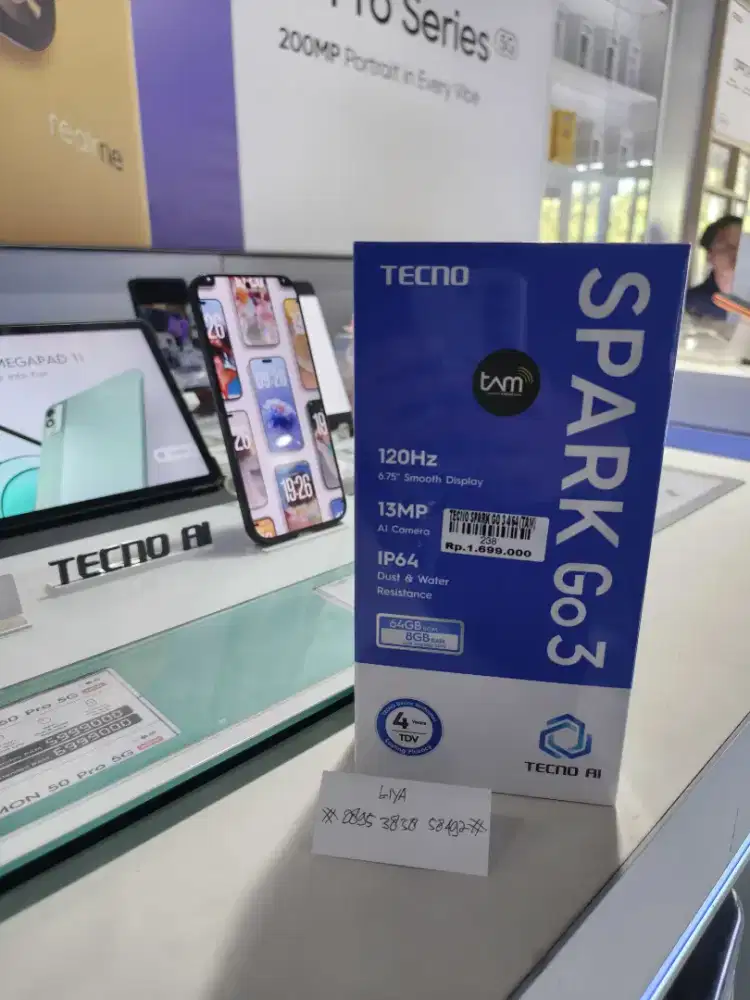 TECNO SPARK GO 3 4/64 | ATLANTIS DAHSYAT