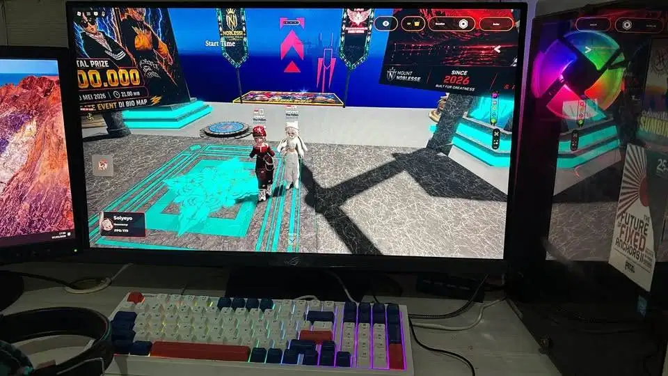 Monitor 27 Inch ASUS ROG XG27ACS Bekas Like New – Pemakaian 1 Bulan