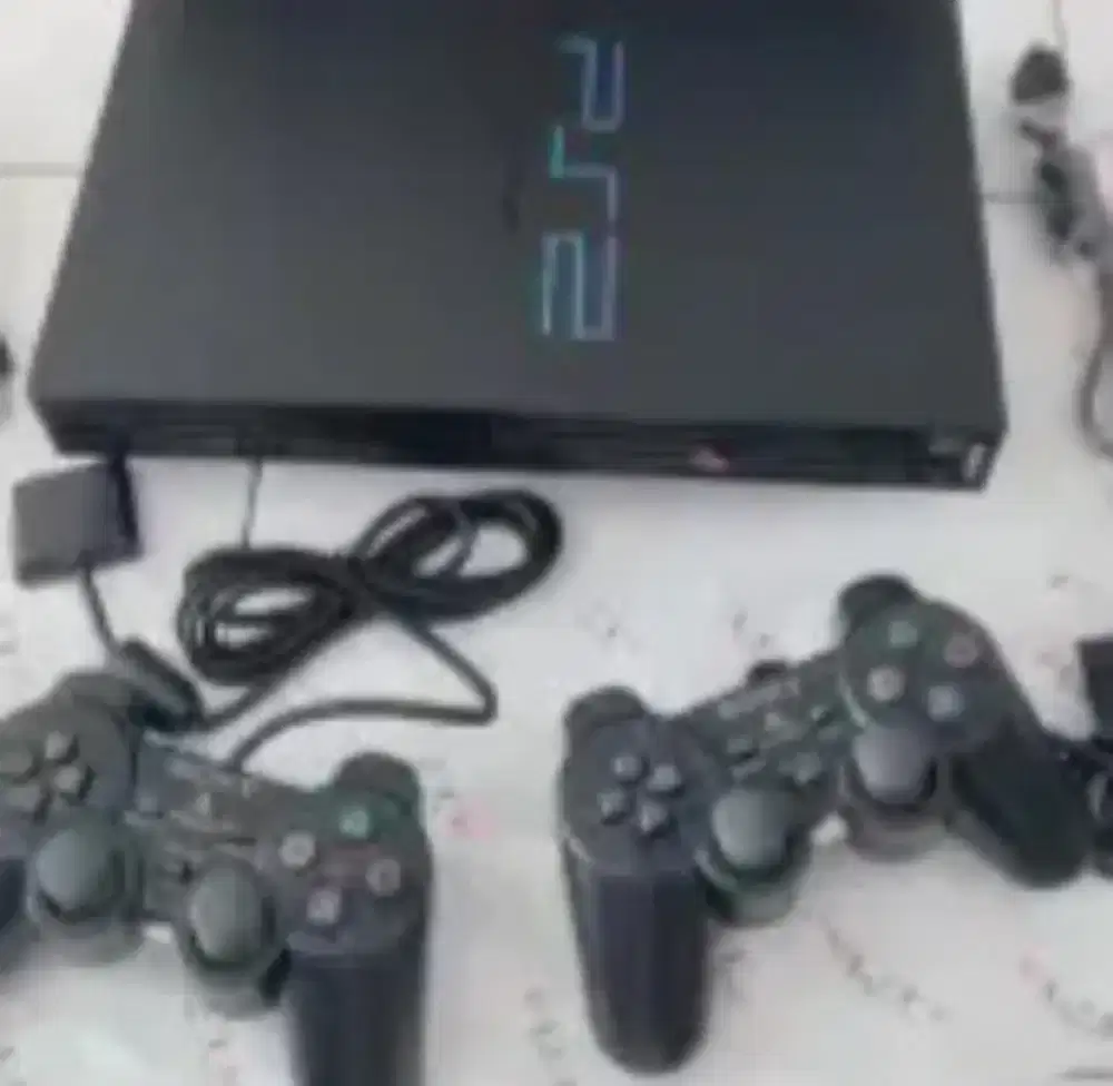 PS2 siap main,sudah hardisk, banyak game