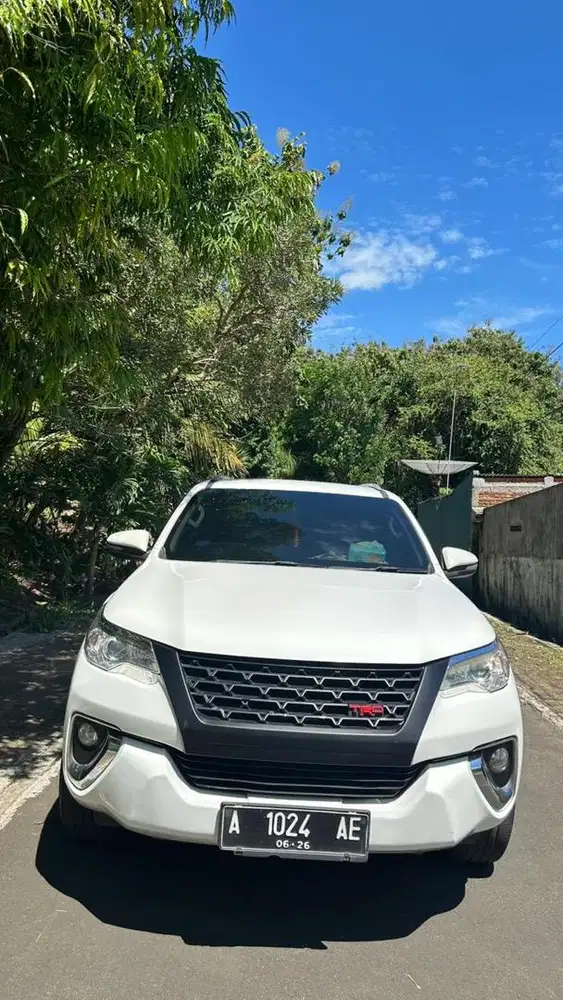 Toyota Fortuner 2016 Type 2.4 G Solar-AT