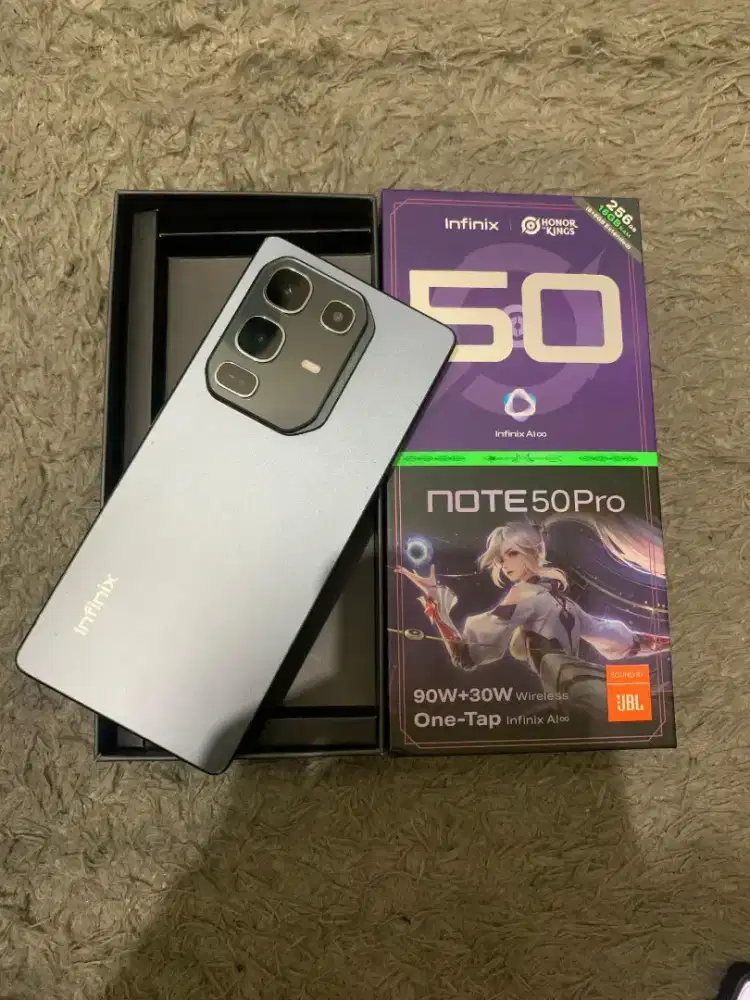 Infinix Note 50 Pro 8/256 Fullset Mulus No Minus