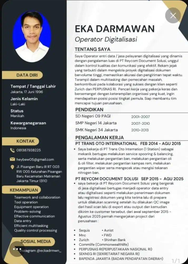 MENCARI PEKERJAAN
