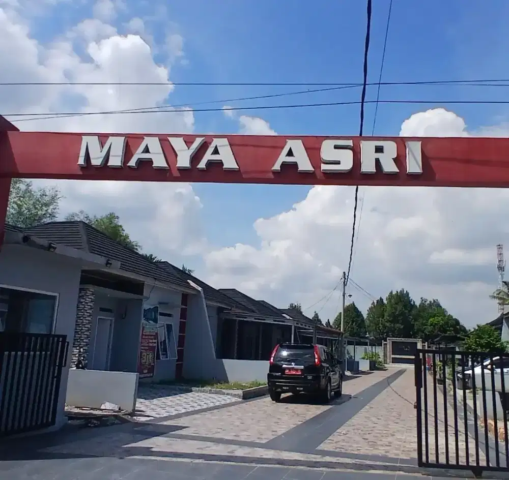 Rumah cluster tipe 54