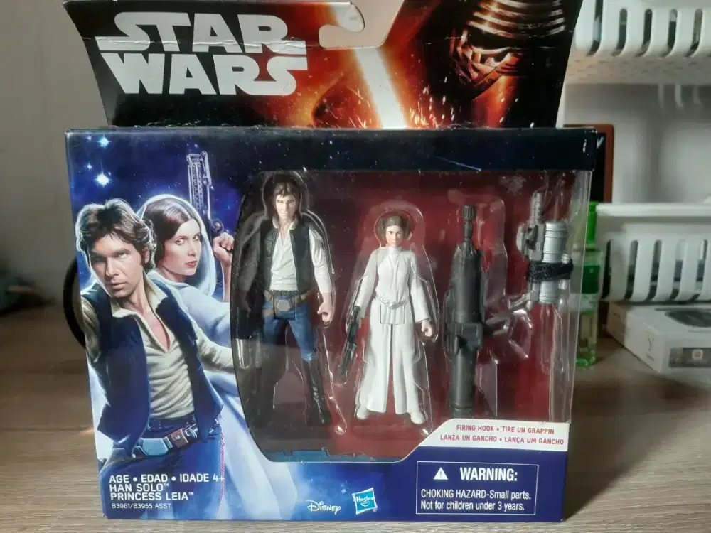 STAR WARS MISSION SERIES HAN SOLO & PRINCESS LEIA (STAR WARS NEW HOPE)