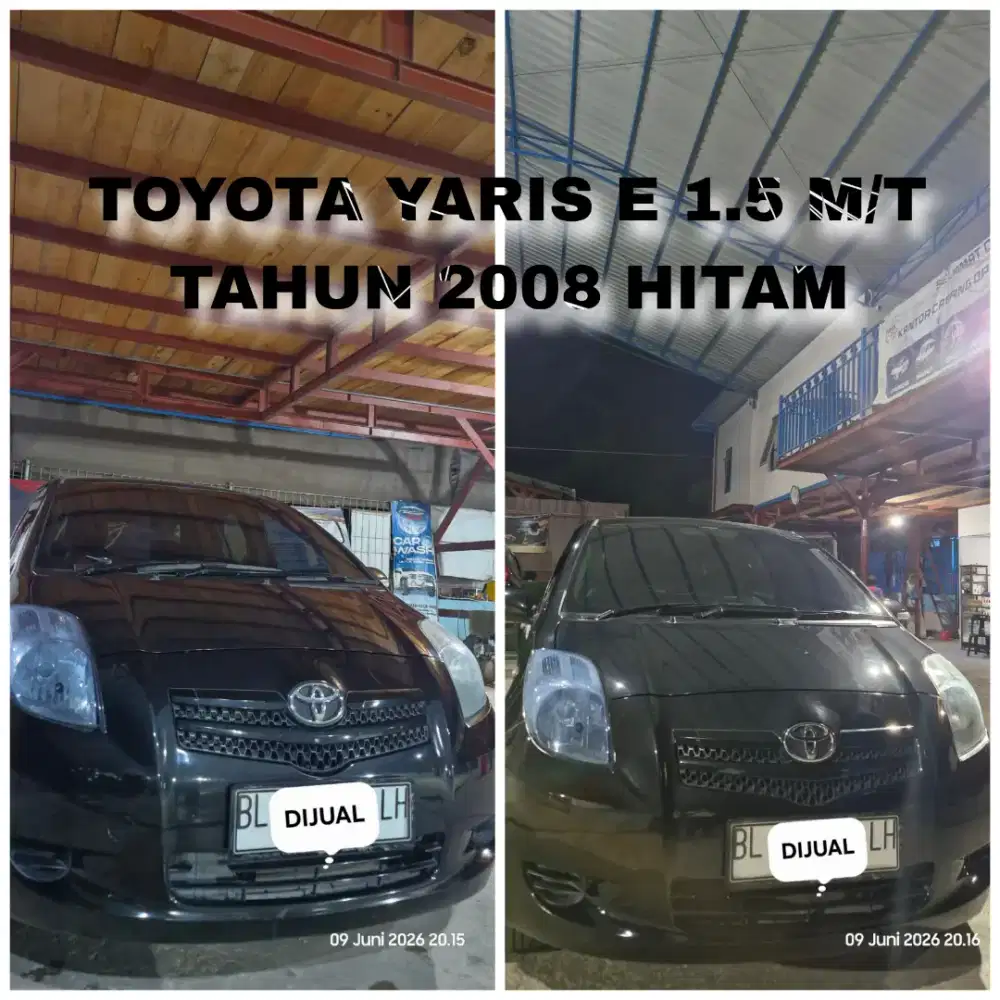 Dijual Yaris E 1.5  M/T 2008