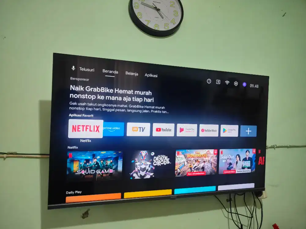 Di jual tv COOCAA 43 SERI 43S7G