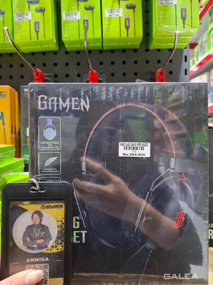 GAMEN GALEA GAMING WIRED HEADSET | ATLANTIS DAHSYAT