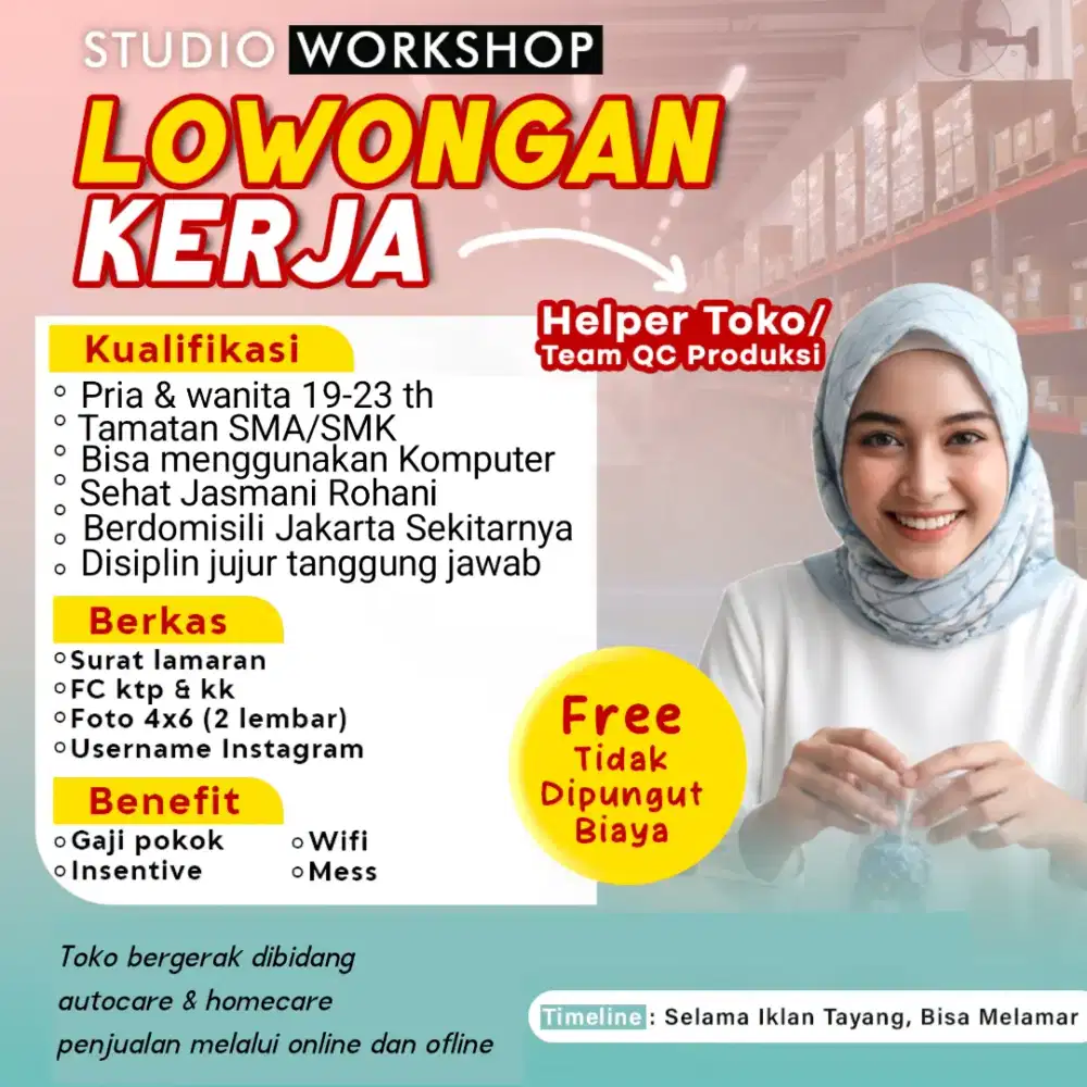 Admin dan helper toko online