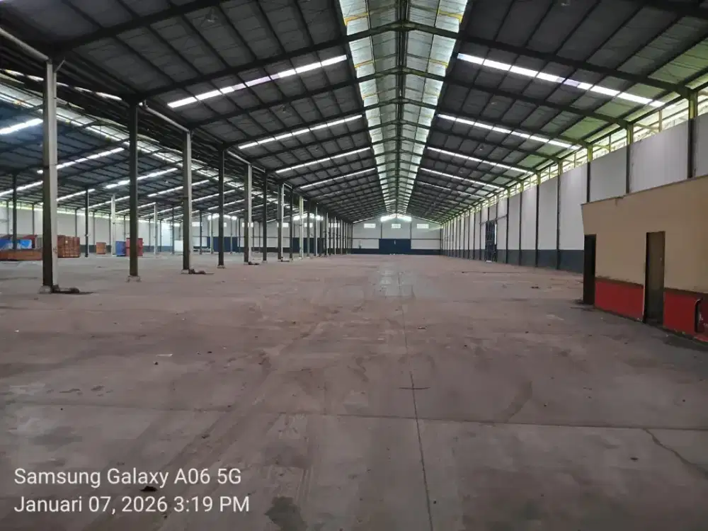 Disewakan Gudang Luas 1 ha di Cileungsi Bogor Jawa Barat