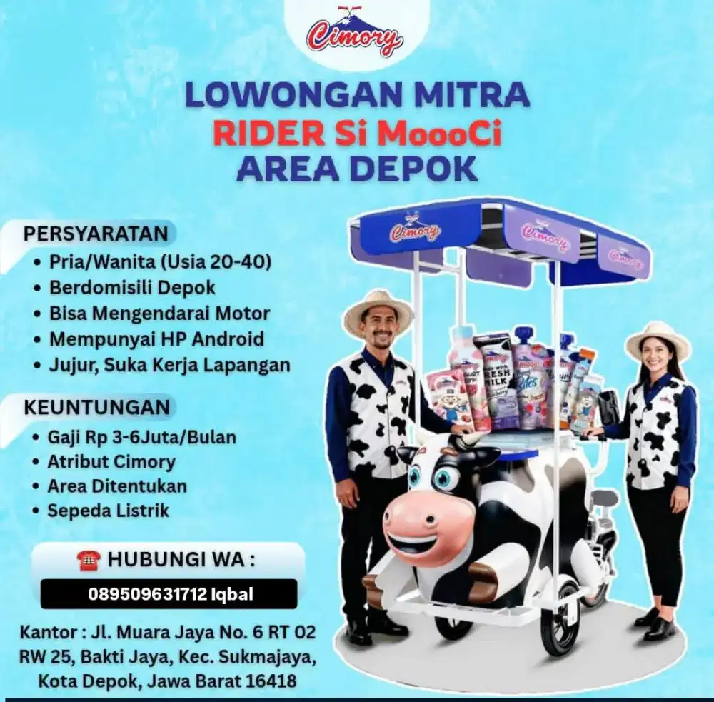 Lowongan Kerja dan Peluang Usaha Cimory Indonesia