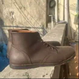 Sepatu Boots Pria Footstep Footwear - Eleanor Darkbrown Original