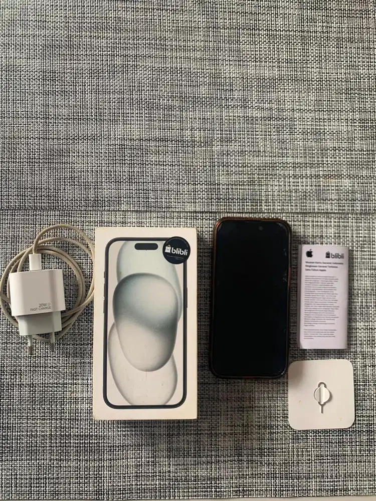 Iphone 15 128gb BliBli Hitam