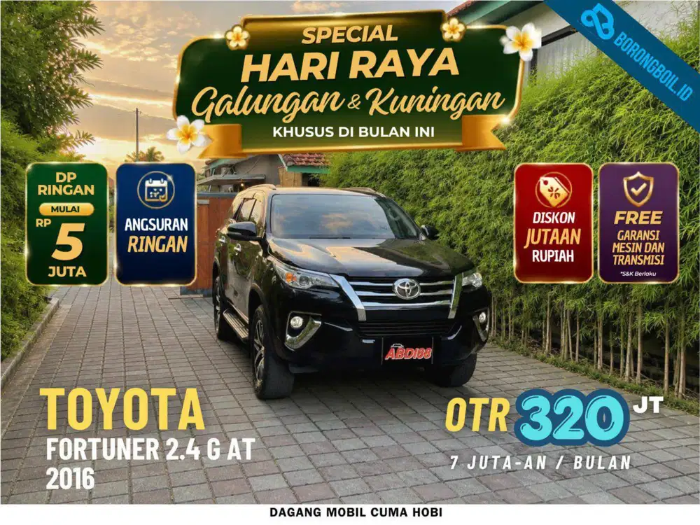 Fortuner 2.4 G 2016