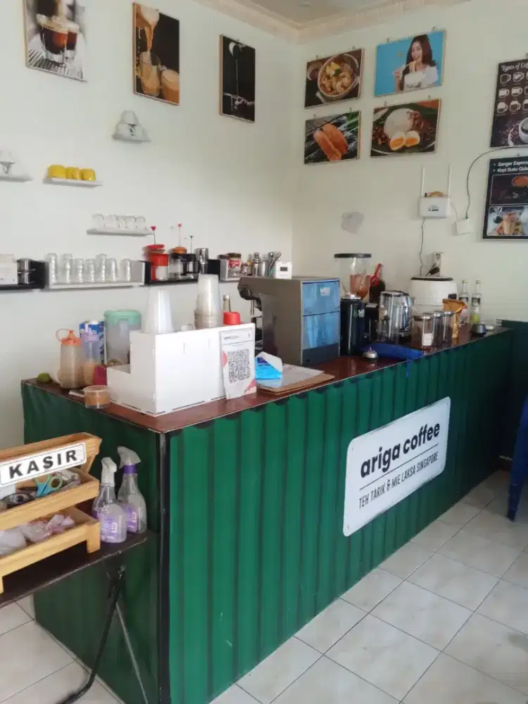 Dijual rugi meja barista bekas