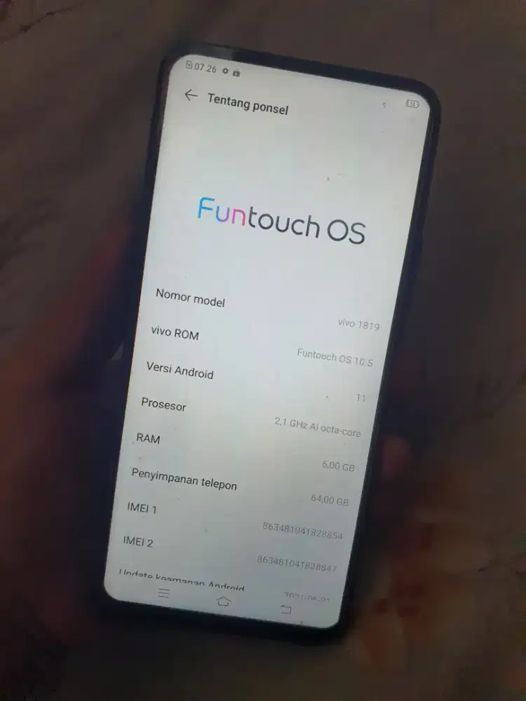 Vivo v15 Ram 6/64