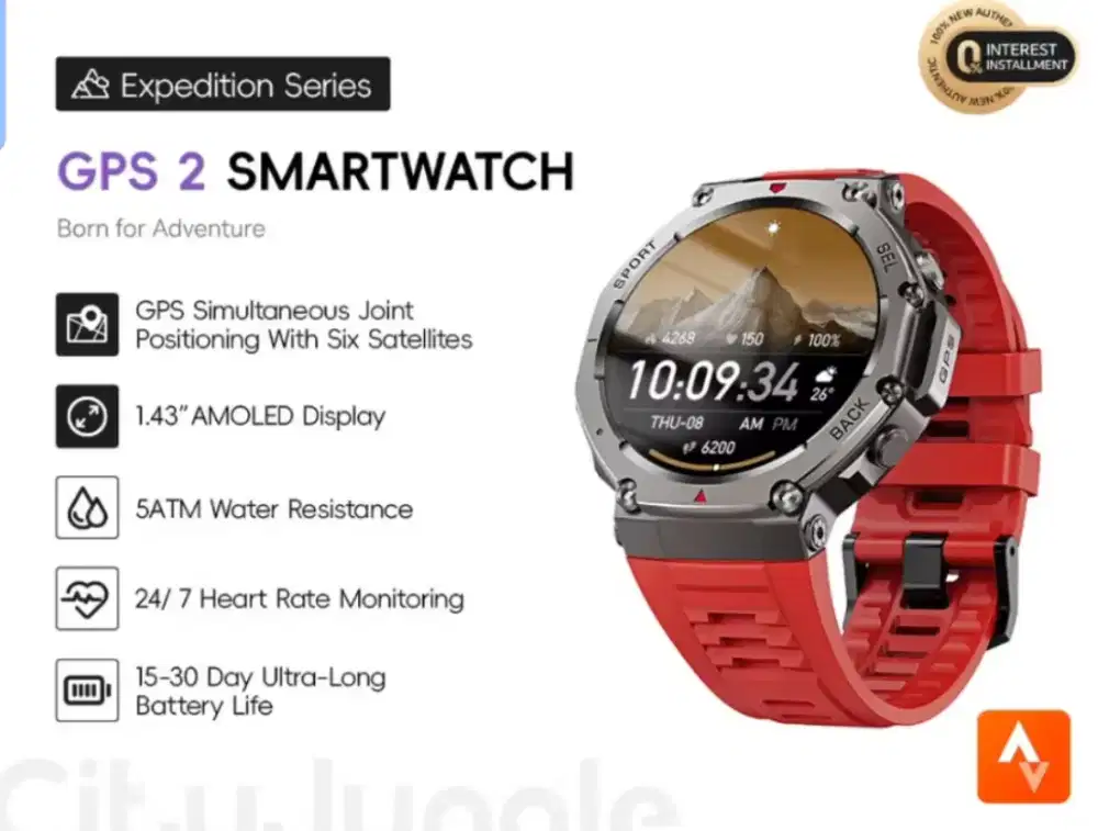 Smartwatch GPS CitiJungle (Baru)