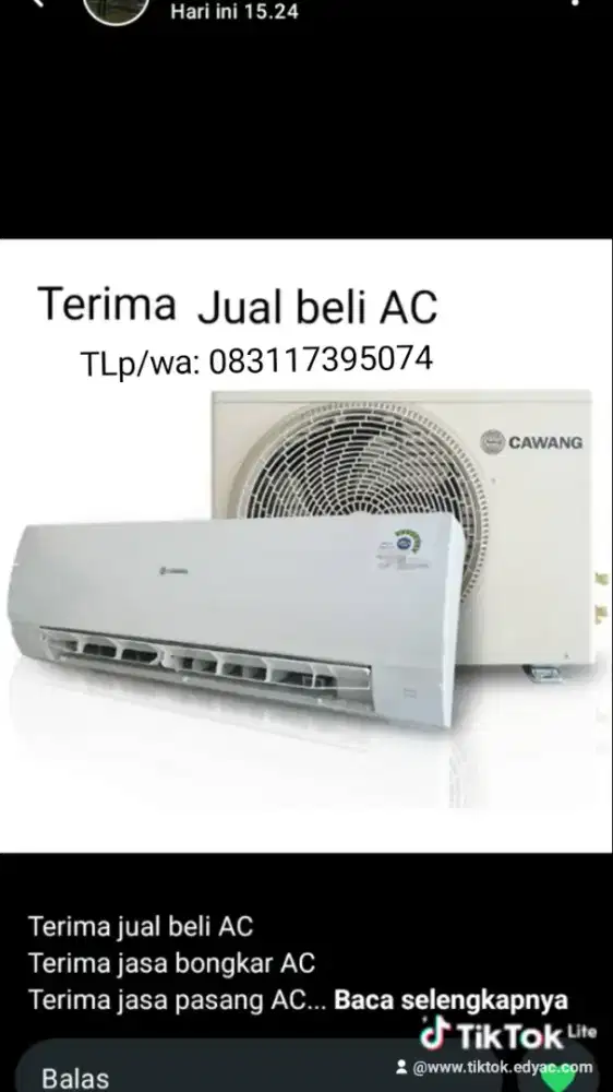 Jasa service AC