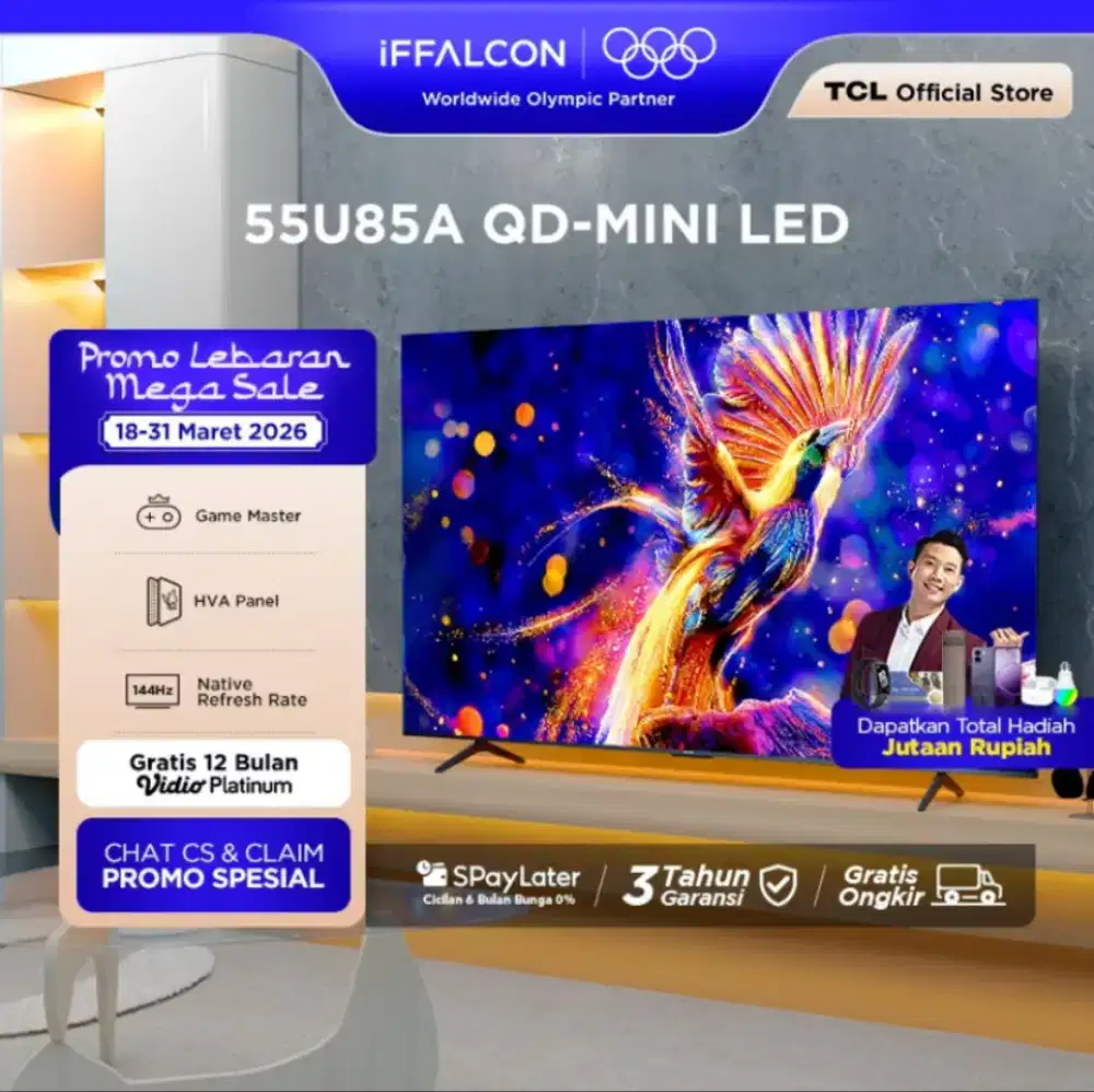 TCL IFFALCON 55INC QLED TV