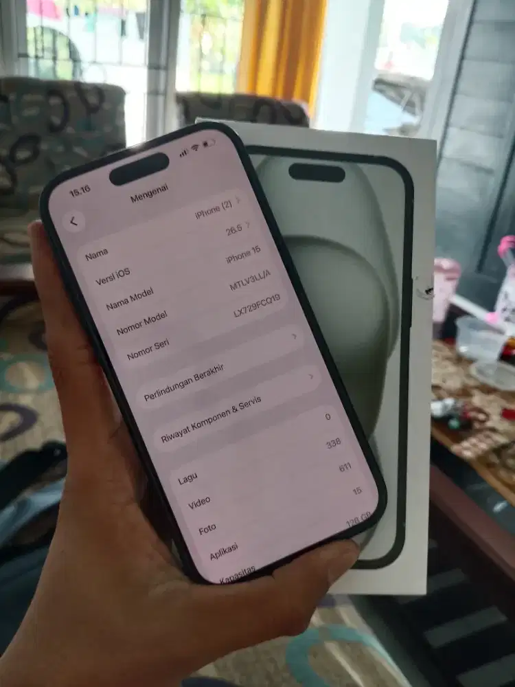 Iphone 15 ext inter 128gb