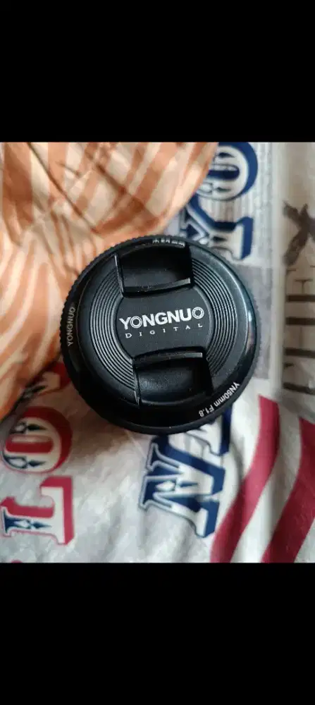 Dijual Lensa Fix Yongnuo for Canon siap pakai