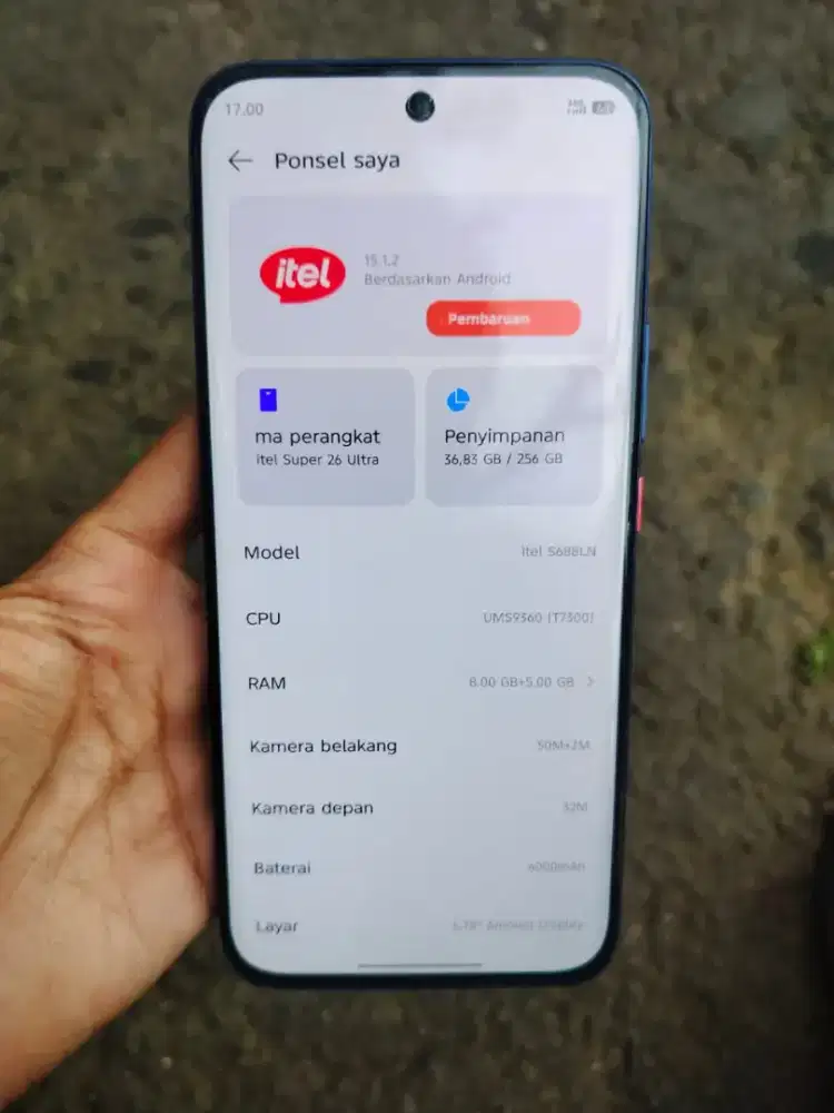 Itel s26 ultra 8/256