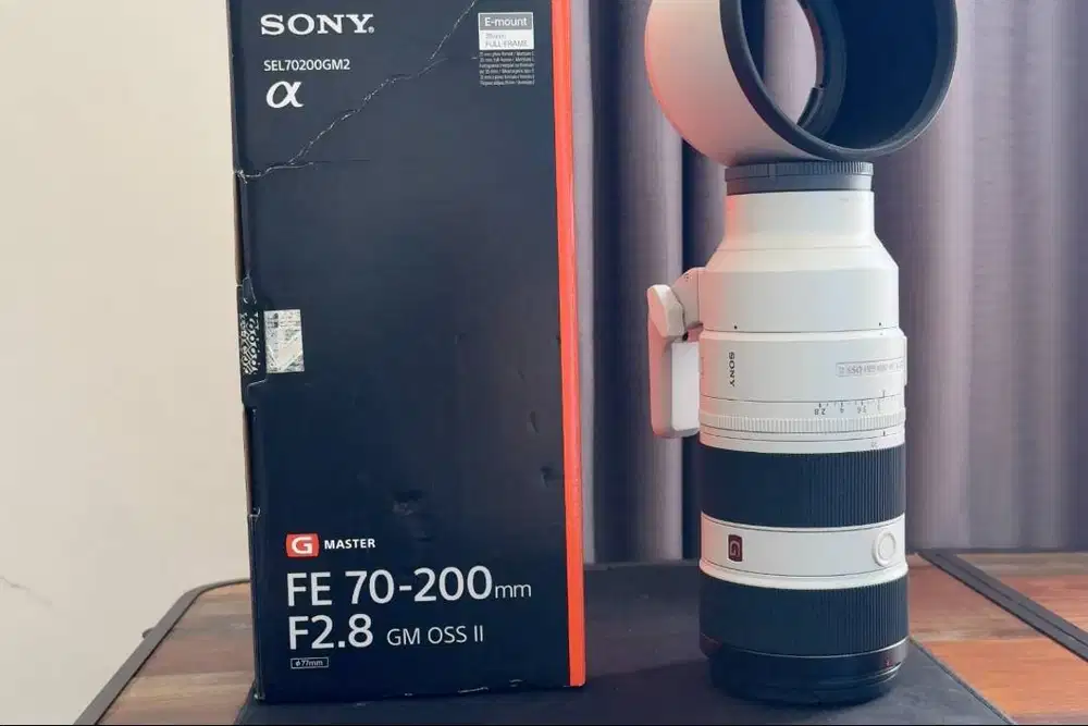 Lensa Sony FE 70-200mm f/2.8 GM OSS II (Mark 2) Fullset Ex Resmi