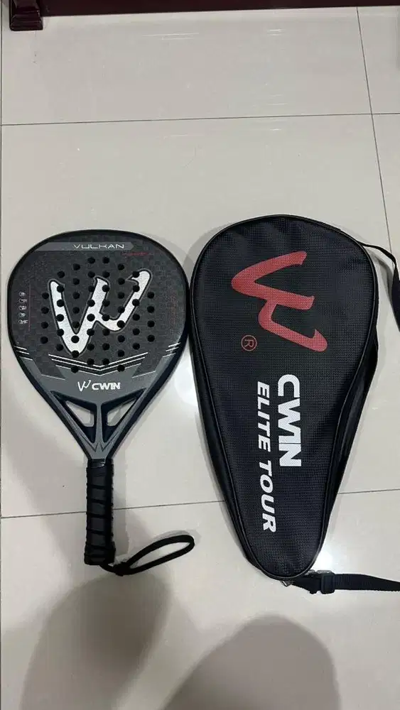 raket padel cwin vulkan 12K carbon