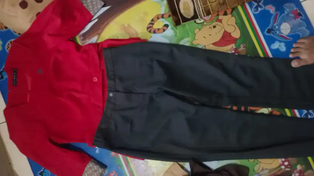 Baju seragam metro komplit(bsa nego)