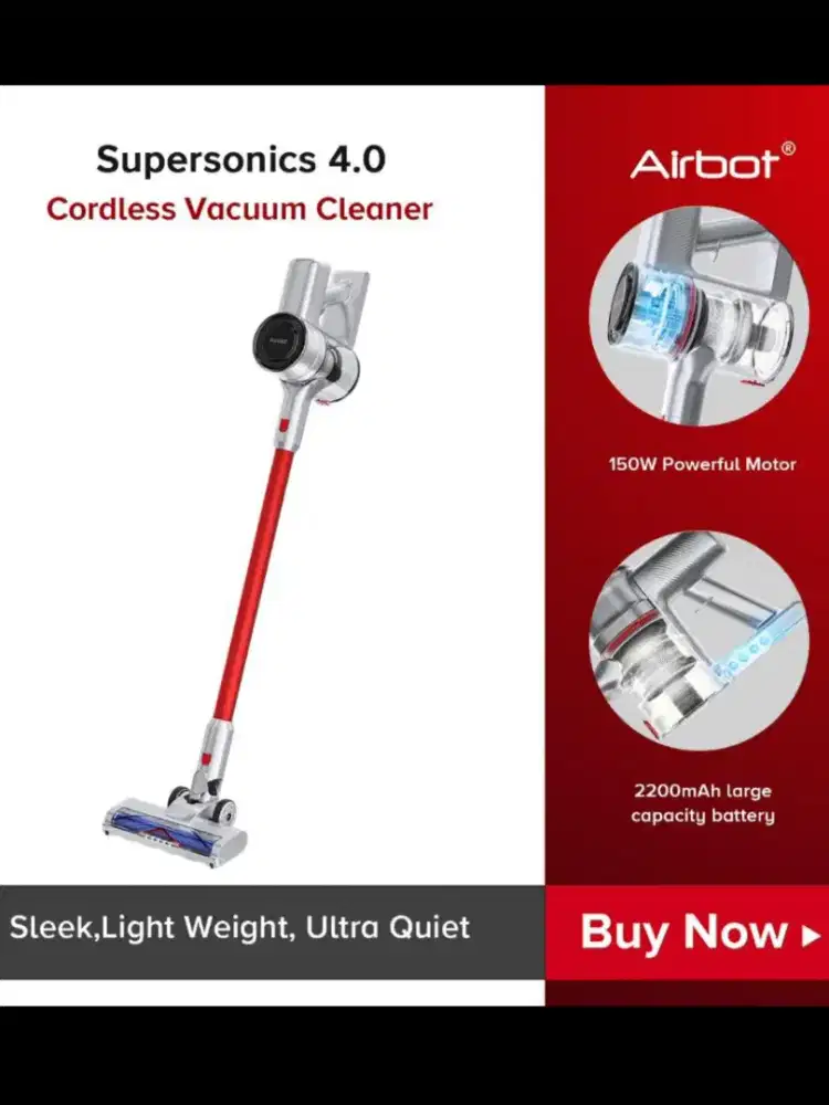 Vacum Cleaner airbot supersonic 4.0