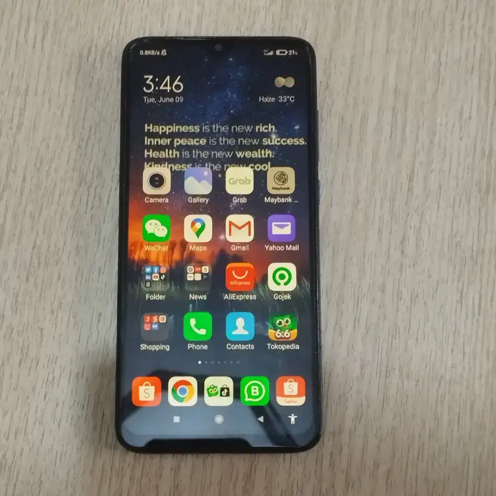 Redmi Note 8 pro 6/128GB HP bekas